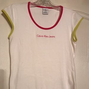 Calvin Klein Kids top- Sz Large
